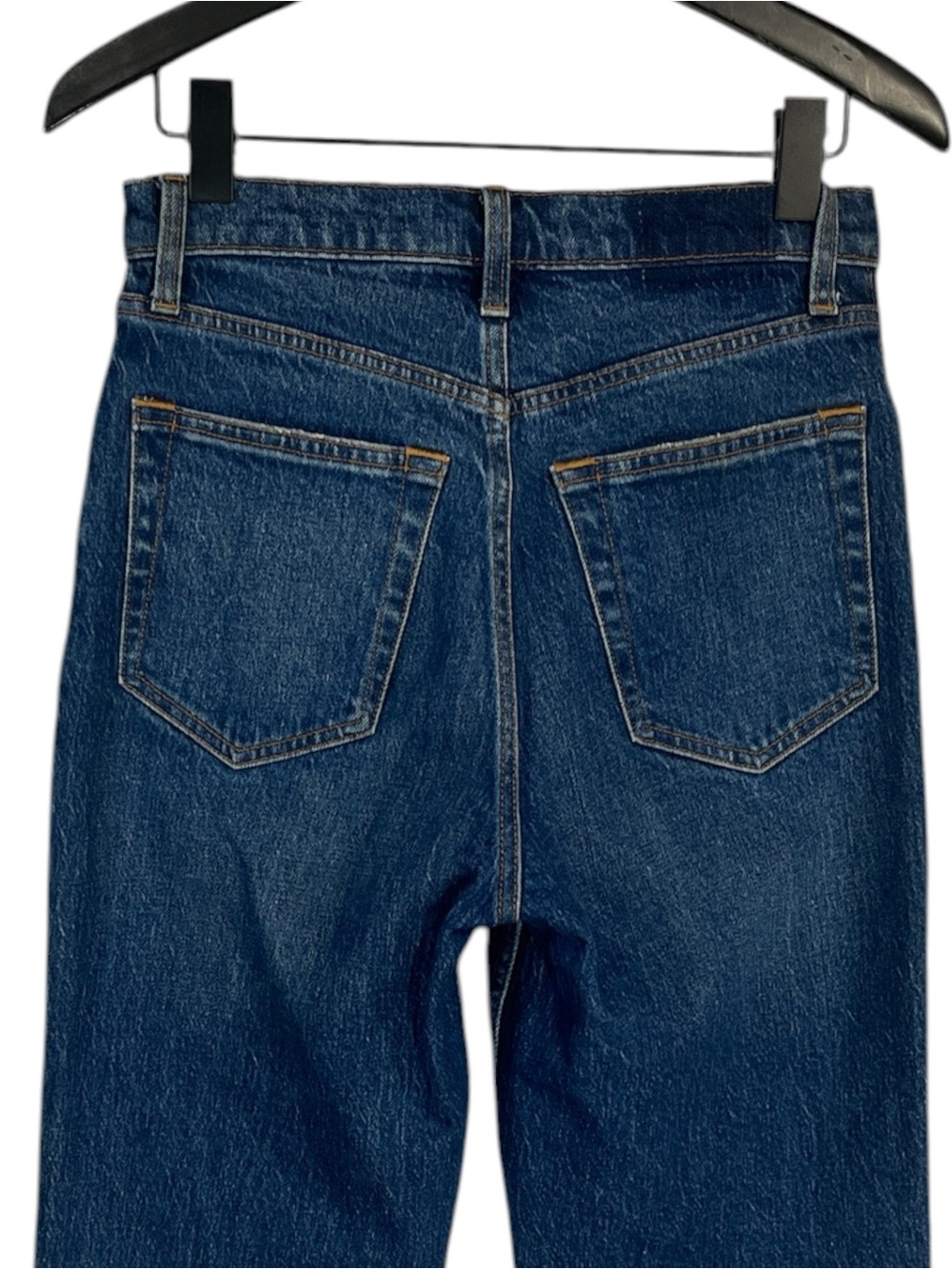 Abercrombie & Fitch Ultra High Rise 90s Straight Jean size 26 in Dark Wash - Picture 7 of 7